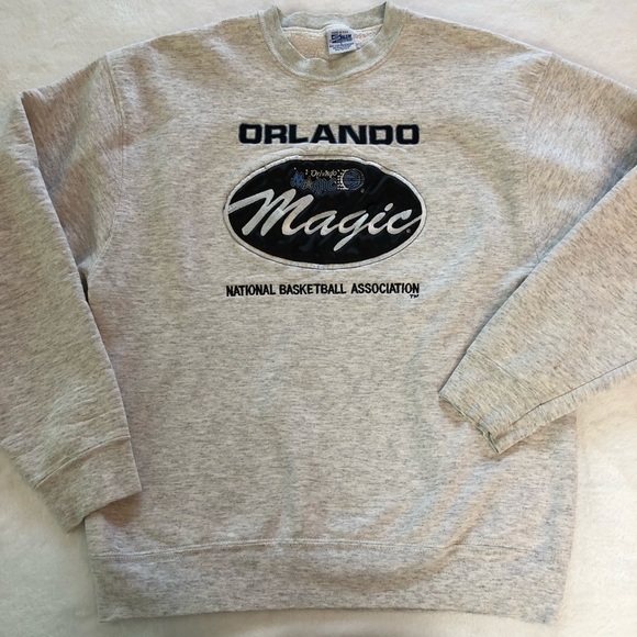 Tops - Vintage Orlando Magic Sweatshirt Sz Lrg